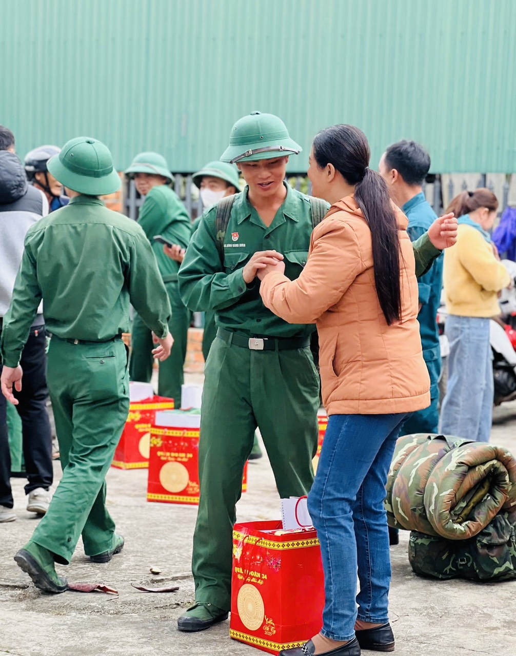 Lễ đón quân nhân hoàn thành nghĩa vụ quân sự xuất ngũ  trở về địa phương năm 2025
