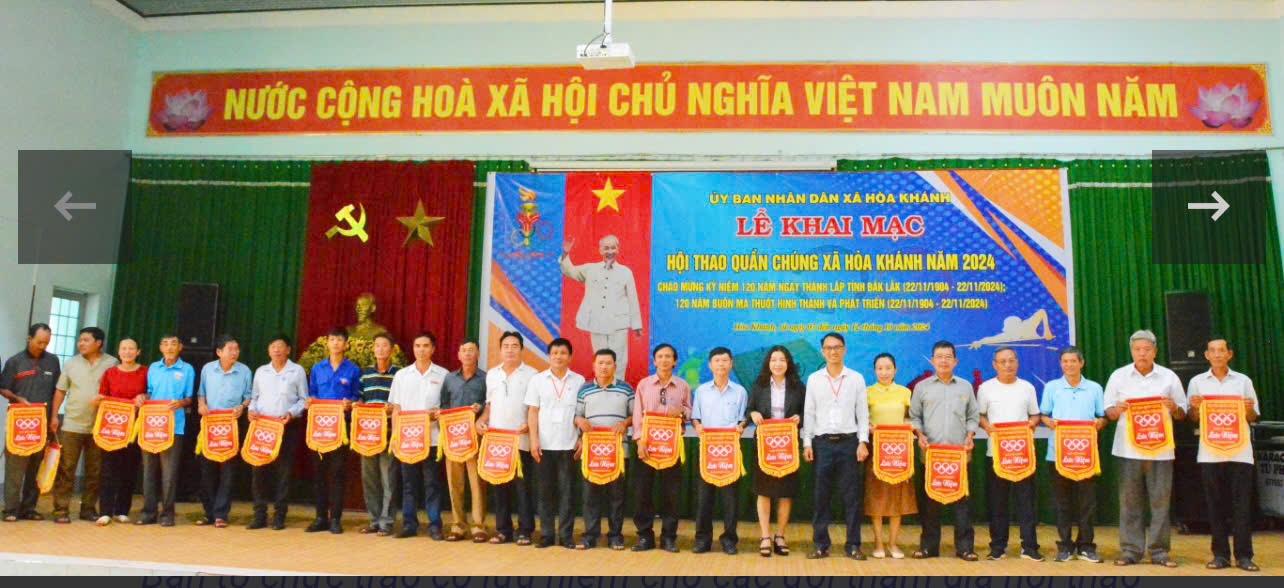 Xã Hoà Khánh: Khai mạc Hội thao quần chúng năm 2024