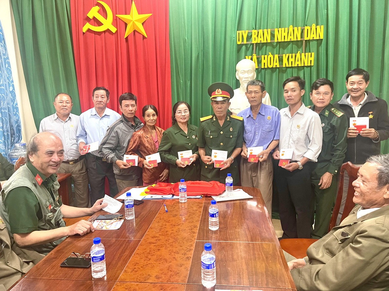 Hội nghị tổng kết công tác Hội Cựu chiến binh năm 2023; triển khai phương hướng, nhiệm vụ năm 2024 của Hội Cựu chiến binh xã Hòa Khánh