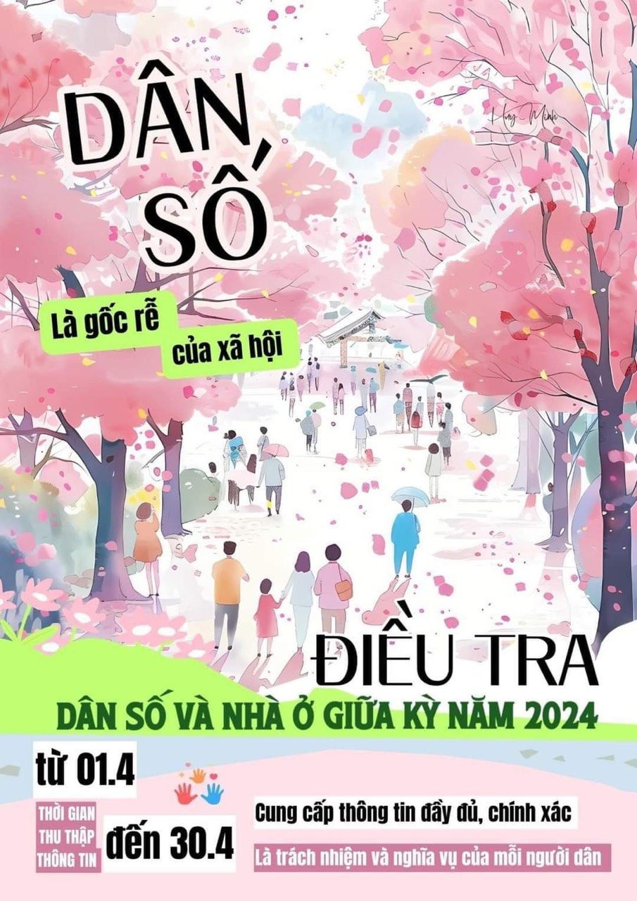 XÃ HOÀ KHÁNH: RA QUÂN TỔ CHỨC ĐIỀU TRA DÂN SỐ VÀ NHÀ Ở GIỮA KỲ NĂM 2024