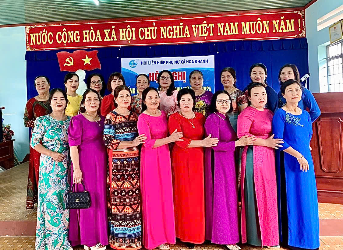 Hội LHPN XÃ HOÀ KHÁNH: Tổng kết công tác Hội và phong trào thi đua năm 2024  Chương trình, nhiệm vụ trọng tâm năm 2025