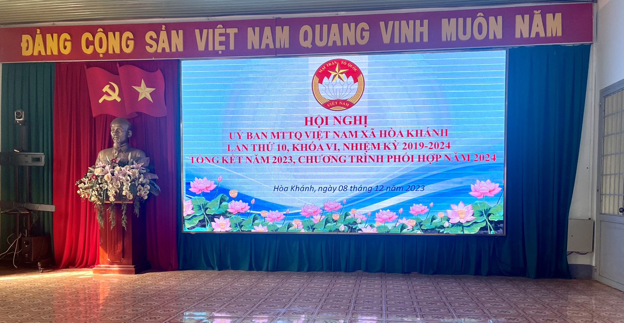 Tin về Hội nghị tổng kết công tác mặt trận năm 2023, Chương trình hành động năm 2024