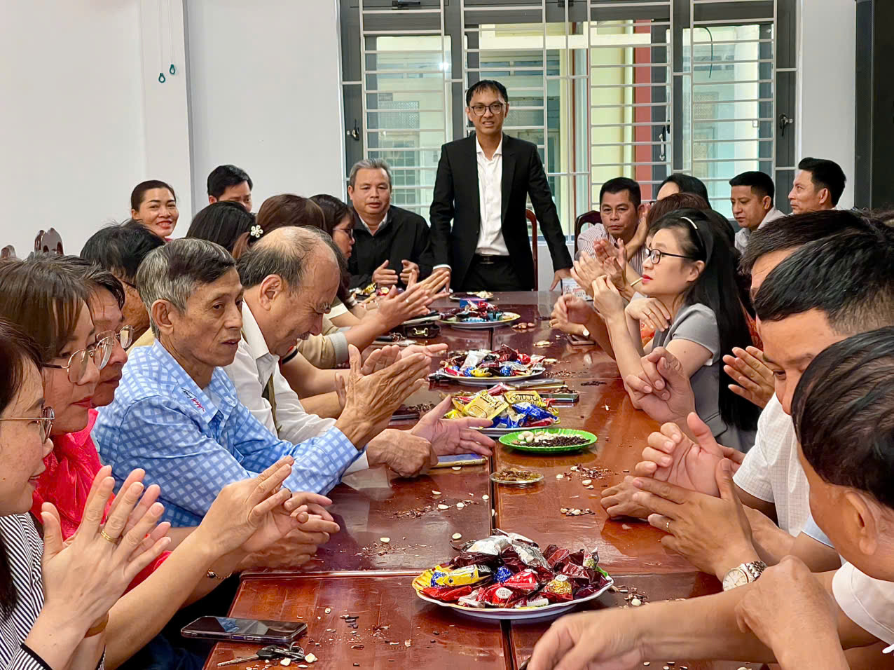 Xã Hòa Khánh tổ chức gặp mặt đầu Xuân Ất Tỵ năm 2025