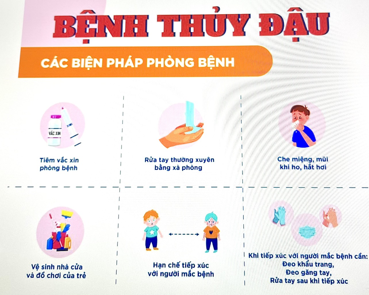 BÀI TUYÊN TRUYỀN PHÒNG CHỐNG BỆNH THỦY ĐẬU